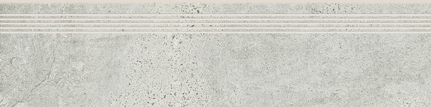 Płytka stopnicowa 29,8x119,8 cm Opoczno Newstone Light Grey Steptread