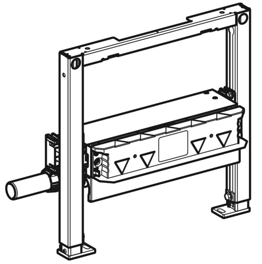 Stelaż podtynkowy Geberit Duofix 111.593.00.1 rys techniczny