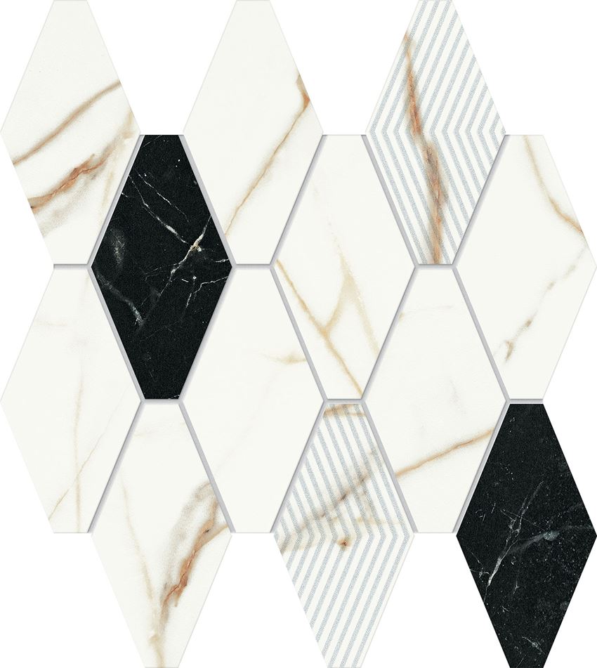 Mozaika ścienna 30,3x30,5 cm Domino Floris