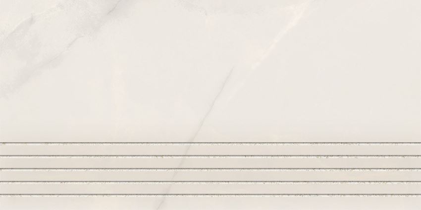 Płytka stopnicowa 29,6x59,8 cm Tubądzin Onix Pearl MAT