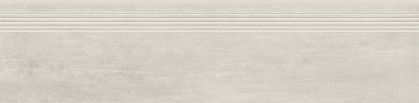 Płytka stopnicowa 29,8x119,8 cm Opoczno Grava White Steptread