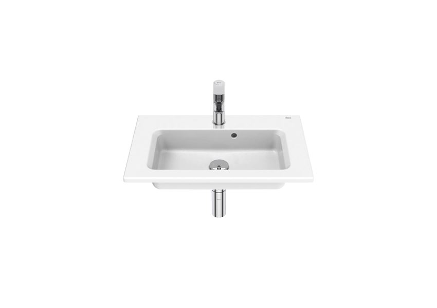 Umywalka meblowa slim compacto 60 cm biała Roca Gap