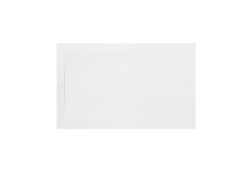 Brodzik prostokątny STONEX® z ukrytym odpływem 120x90x3 cm biały Roca Pyros