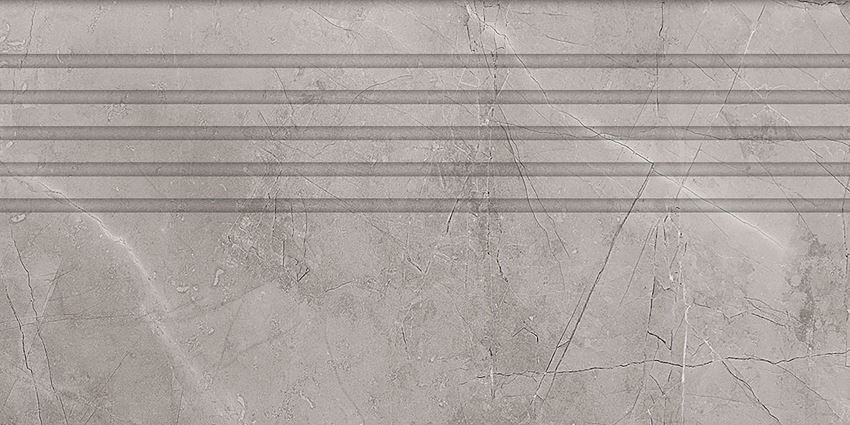 Stopnica 29,8x59,8 cm Domino Remos grey