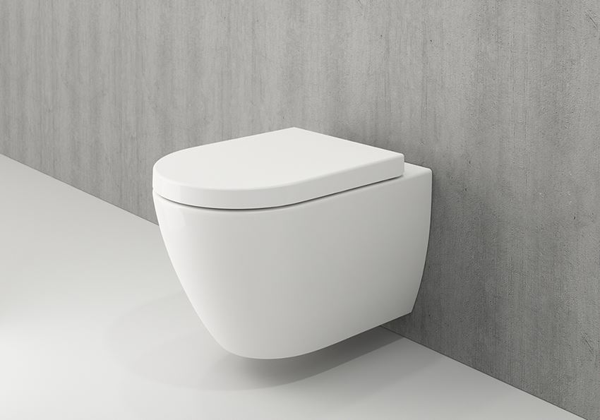 Miska WC wisząca bez deski Glossy White Bocchi Venezia