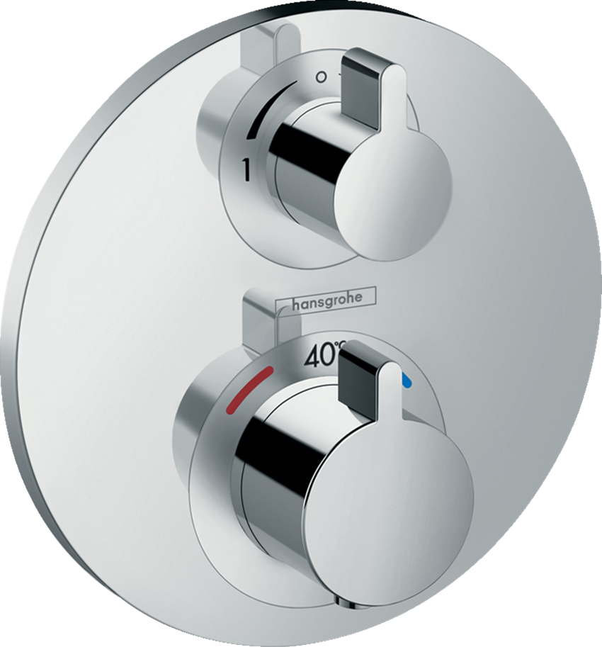 Bateria termostatyczna do 2 odbiorników Hansgrohe Ecostat S