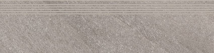 Płytka stopnicowa 29,8x119,8 cm Cersanit Bolt light grey
