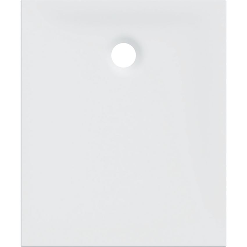 Brodzik prostokątny 90x75 cm biały/matowy Geberit Nemea