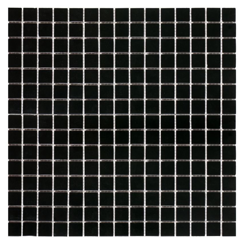 Mozaika szklana 32,7x32,7 cm Dunin Q Series Black
