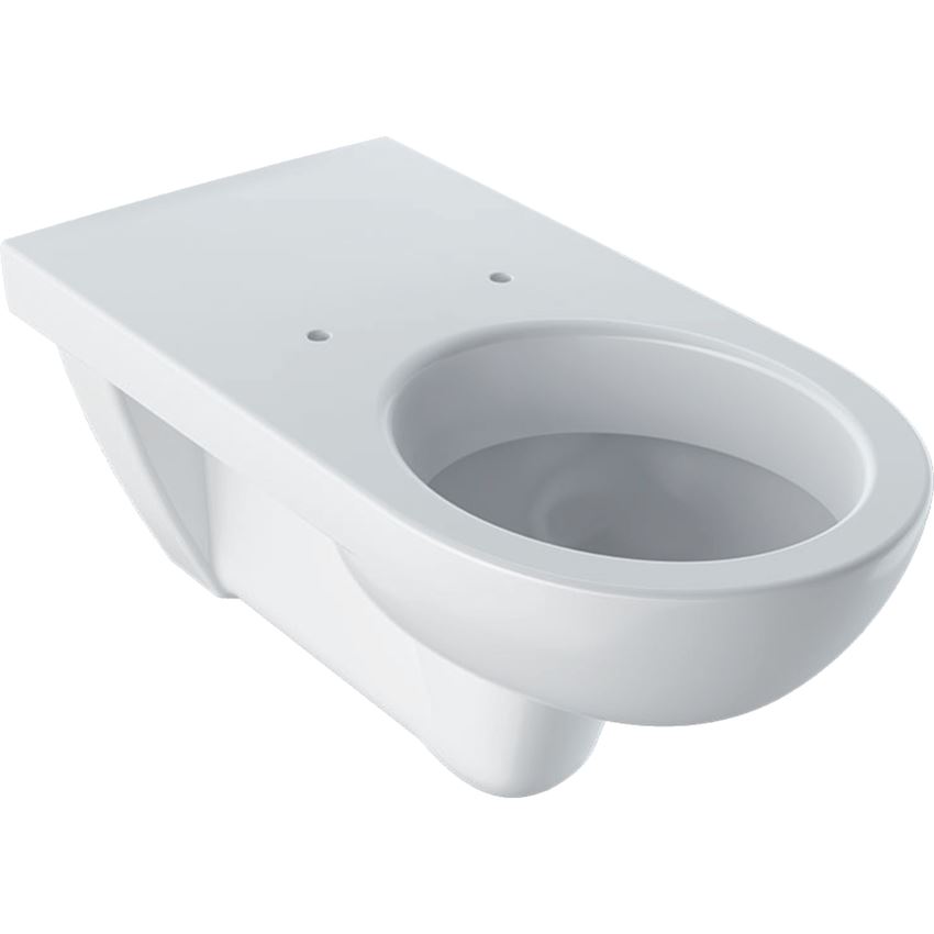 Miska WC wisząca długa bez barier z krawędzią bez deski biała Geberit Selnova Comfort