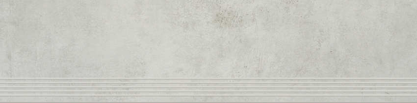 Płytka stopnicowa 29,8x119,8 cm Paradyż Scratch Bianco Półpoler