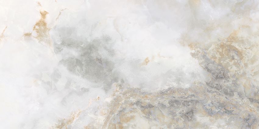 Płytka ścienno-podłogowa 59,8x119,8 cm Tubądzin Onice Bianco MAT