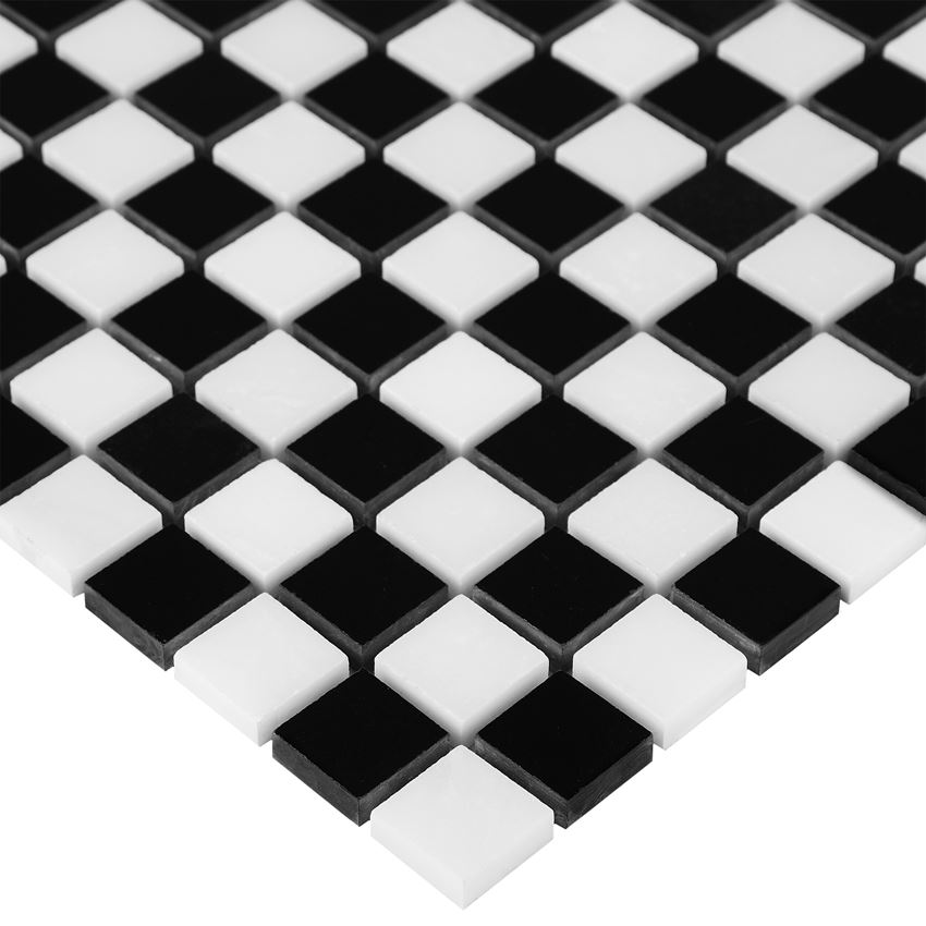 Mozaika kamienna 30,5x30,5 cm Dunin Black&White Pure B&W mix 25