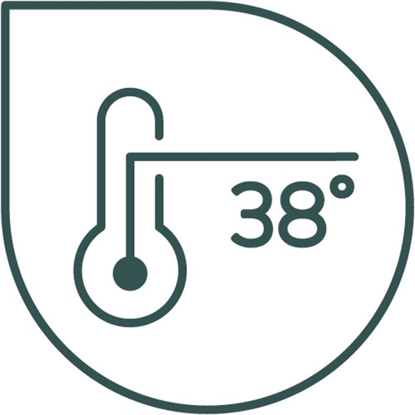 Zestaw prysznicowy termostatyczny chrom FDesign Stabilla rysunek