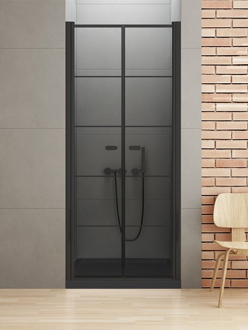 Drzwi prysznicowe New Trendy New Soleo Black
