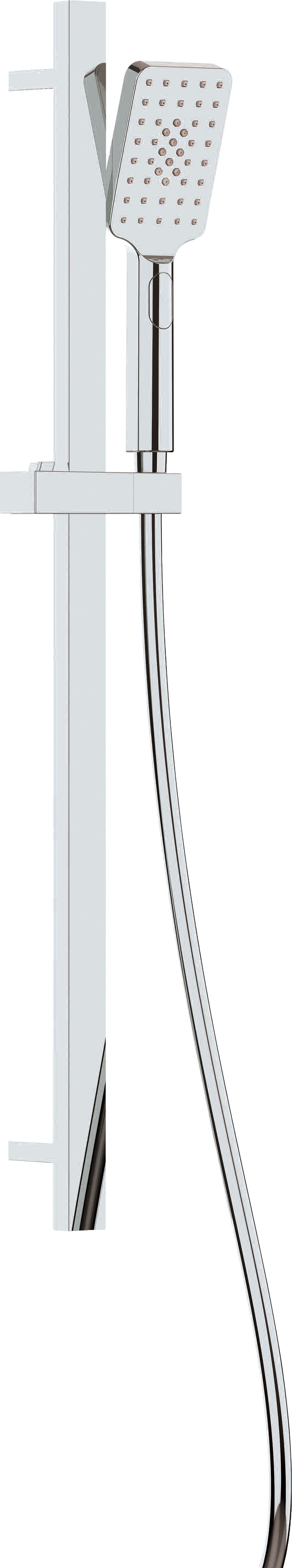 Zestaw prysznicowy 3-funkcyjny z drążkiem chrom Deante Alpinia