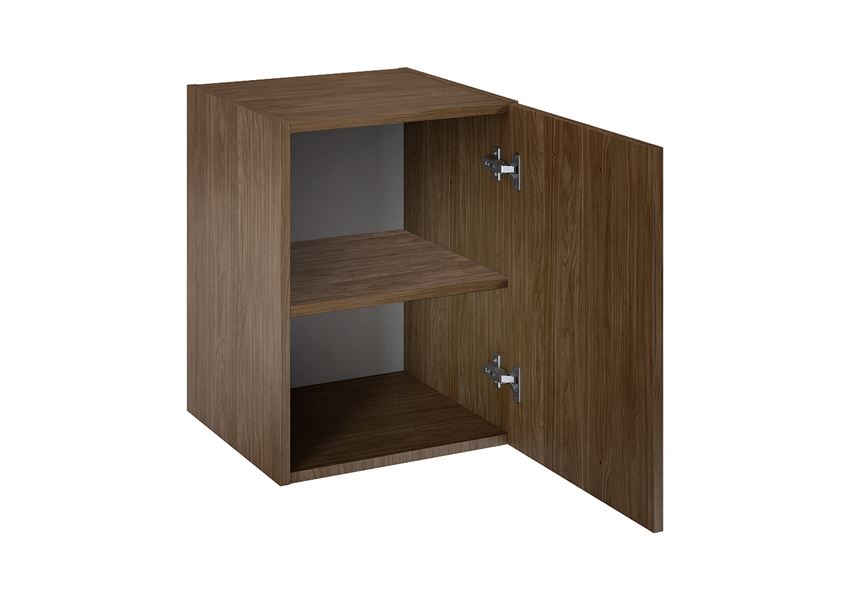 Moduł boczny 40 cm z 1 drzwiami orzech lincoln Roca Kwadro