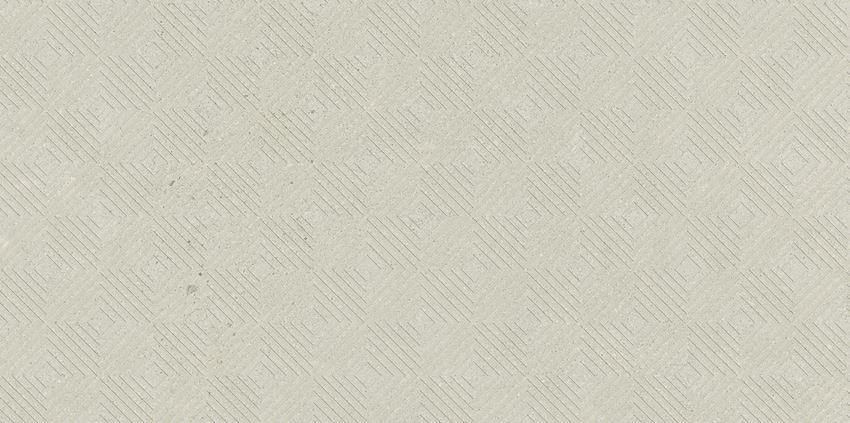 Płytka dekoracyjna 29,8x59,8 cm Paradyż Bergdust Bianco Ściana Rekt. Dekor Mat