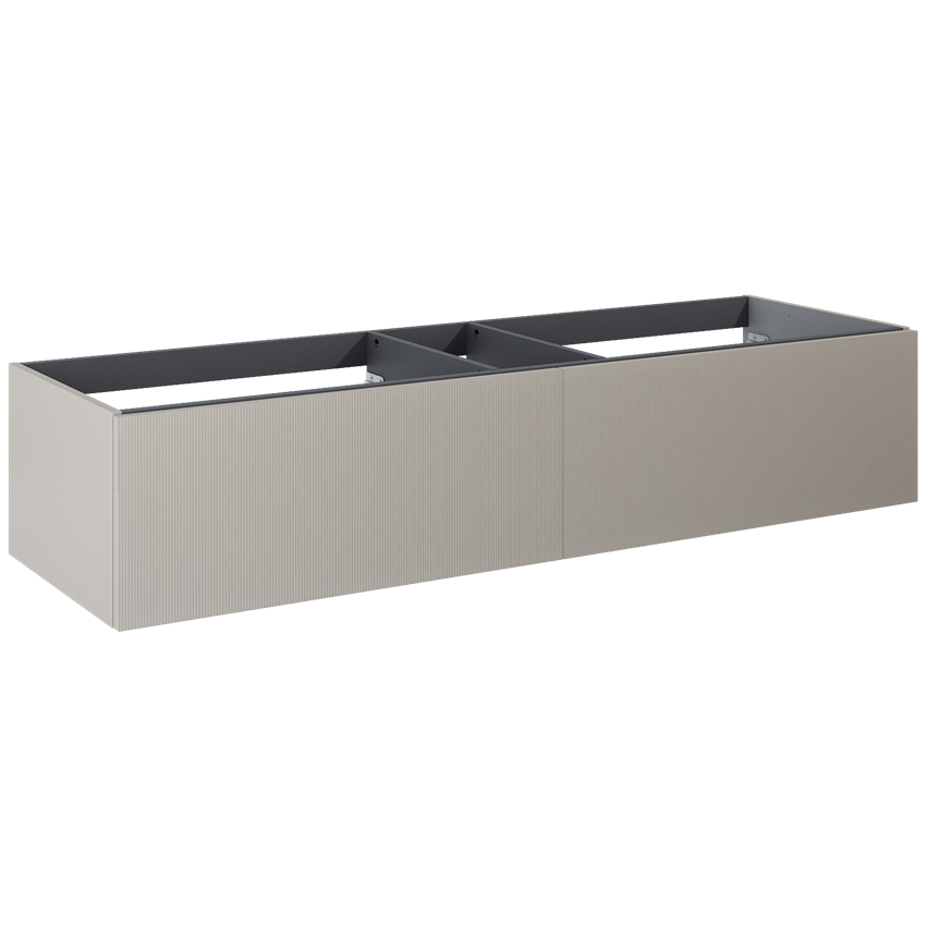 Szafka podumywalkowa 160 cm Elita Soho Slim 160 2S Fume Matt
