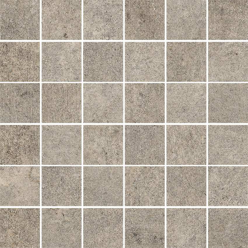 Mozaika 29,8x29,8 cm Paradyż Riversand Umbra Mozaika Cięta K.4,8X4,8 Półpoler