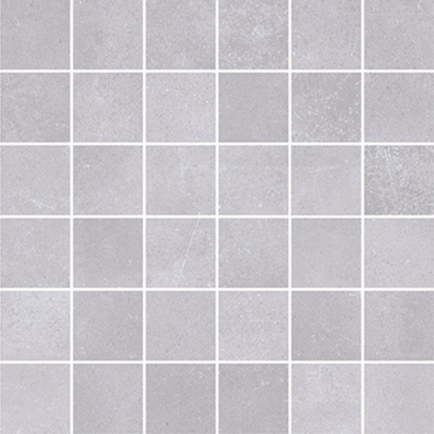 Mozaika 29,8x29,8 cm Cersanit Velvet Concrete white