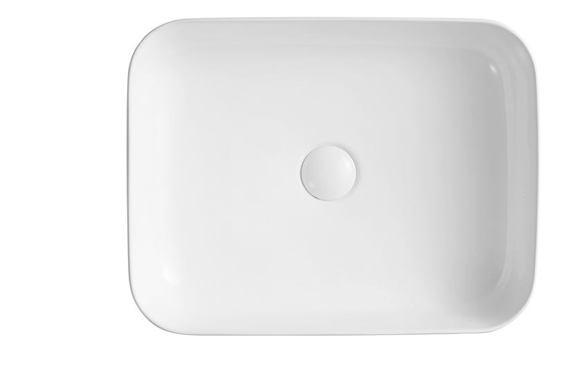 Umywalka nablatowa 50x39 cm biała IÖ Evo