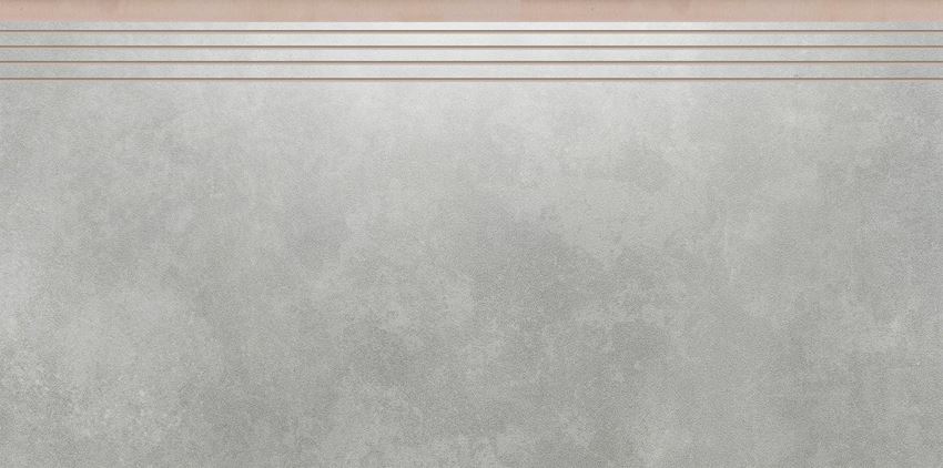 Płytka stopnicowa 29,7x59,7 cm Cerrad Apenino gris lappato 