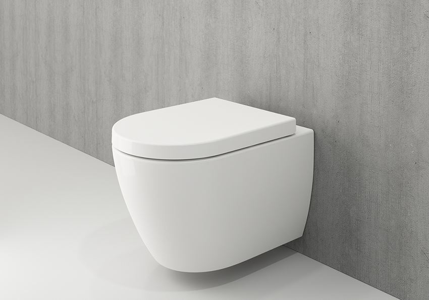 Miska WC wisząca bez deski Glossy White Bocchi Milano