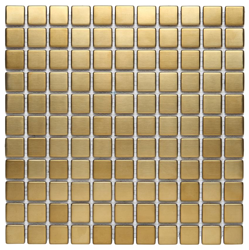 Mozaika metalowa 30,5x30,5 cm Dunin Metallic Dinox Gold 010