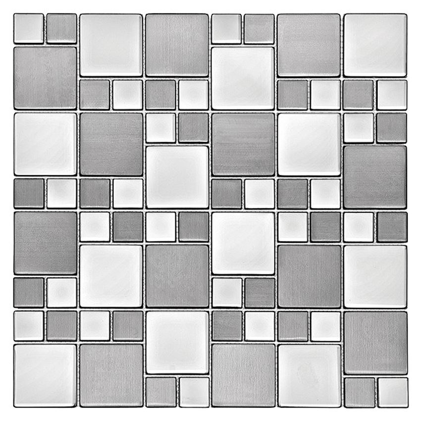 Mozaika 29,3x29,8 cm Dunin Metallic Dinox Dual Mix