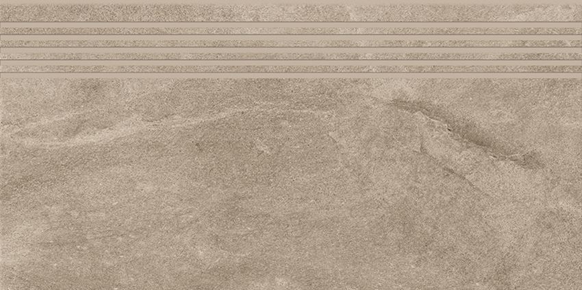 Płytka stopnicowa 29,8x59,8 cm Cersanit Marengo light grey