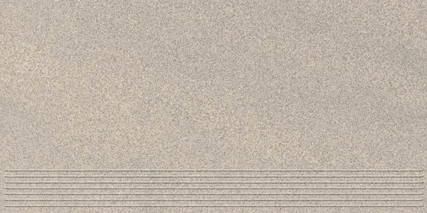 Płytka podłogowa 29,8x59,8 cm Paradyż Arkesia Grys Stopnica Prosta Mat