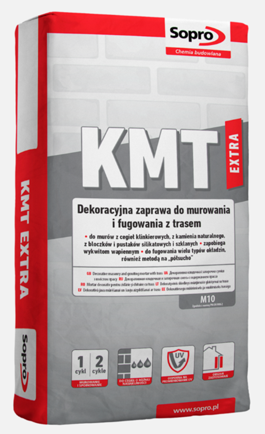 Zaprawa dekoracyjna do murowania Sopro KMT extra 298/25 29