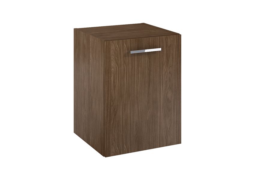 Moduł boczny 40 cm z 1 drzwiami orzech lincoln Roca Kwadro