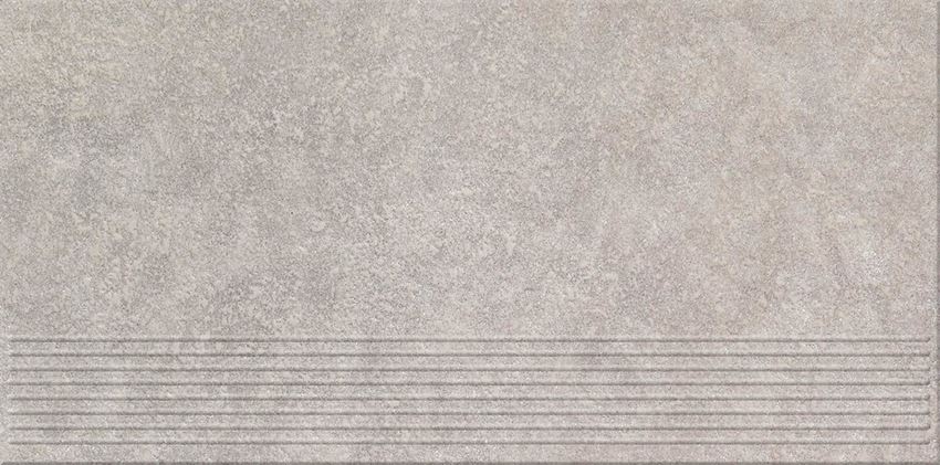 Płytka stopnicowa 29,55x59,4 cm Opoczno Dry River Light Grey Steptread