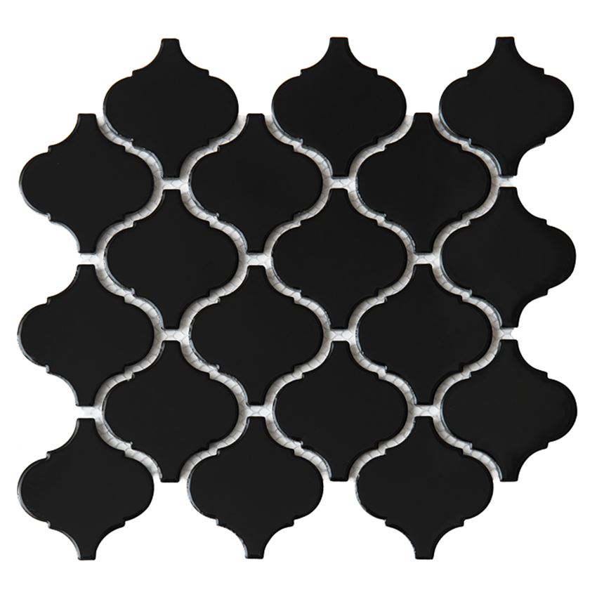 Mozaika gresowa 25x27,6 cm Dunin Mini Arabesco BLACK