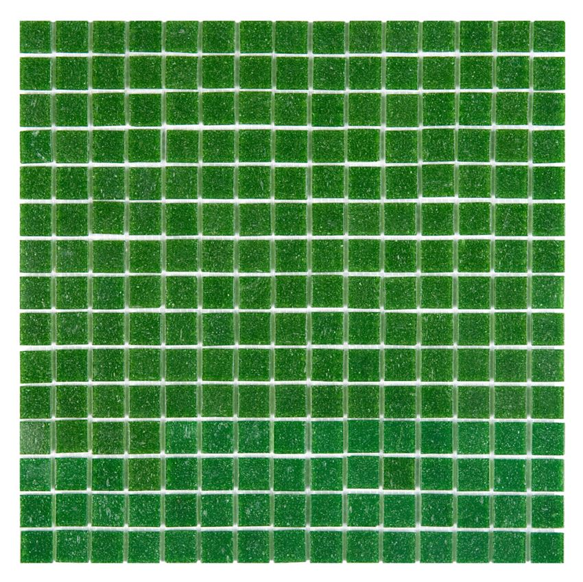 Mozaika szklana 32,7x32,7 cm Dunin Q Series Dark Green
