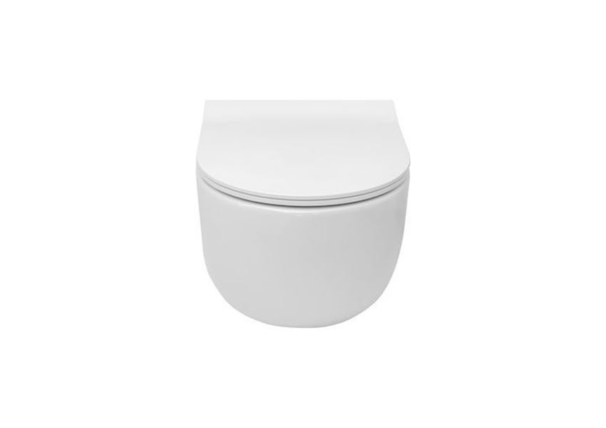 Miska WC podwieszana Compacto Rimless z deską wolnoopadającą SLIM Roca Meridian