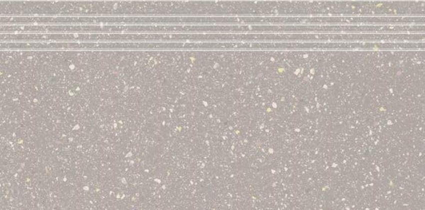 Płytka stopnicowa 29,8x59,8 cm Paradyż Moondust Silver Mat
