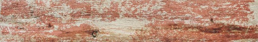 Płytka podłogowa 89,8x14,9 cm Tubądzin Shabby Chic Red