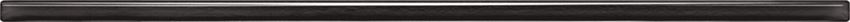 Listwa ścienna 44,8x1 cm Tubądzin Glass Black