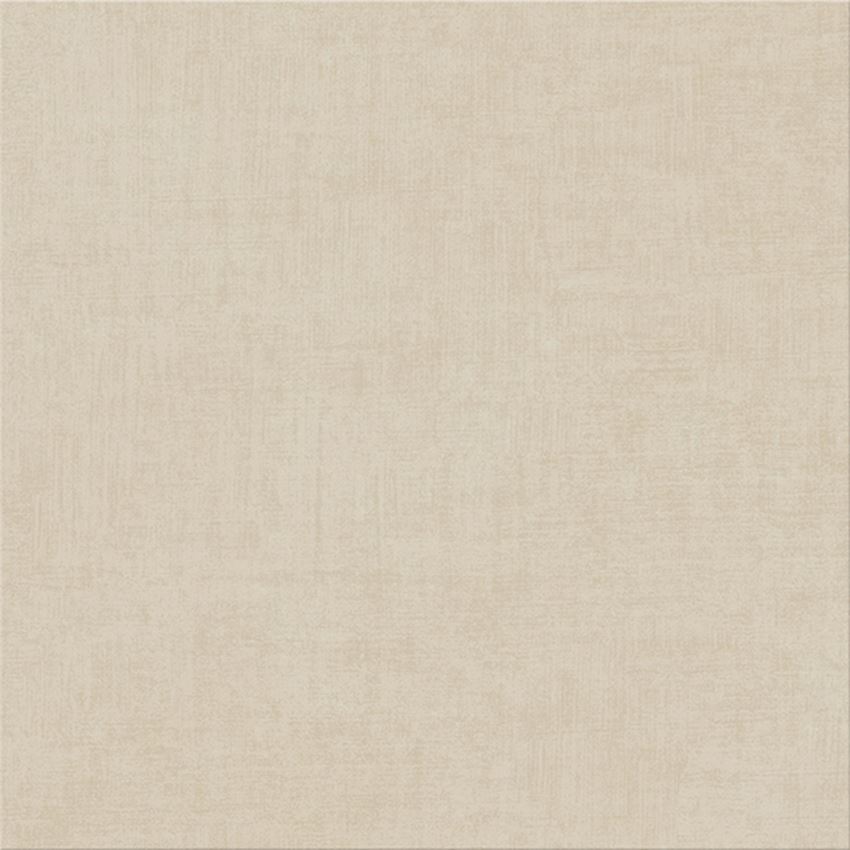 Płytka podłogowa 42x42 cm Cersanit Shiny Textile G440 beige satin