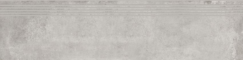 Płytka stopnicowa 29,8x119,8 cm Cersanit Diverso light grey