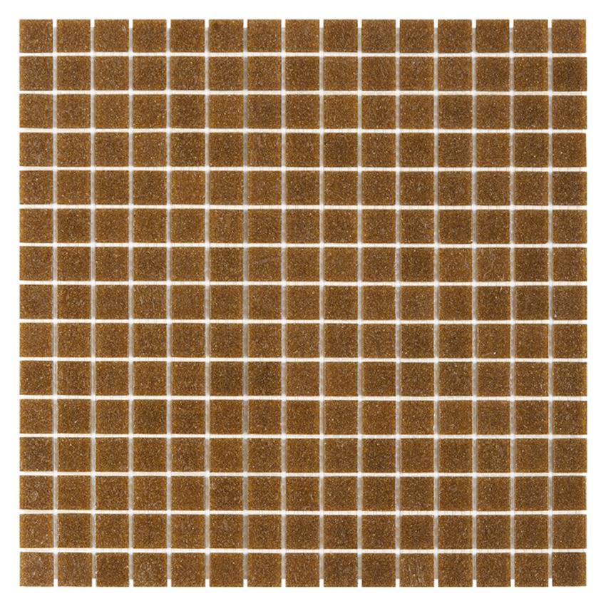 Mozaika szklana 32,7x32,7 cm Dunin Q Series Brown