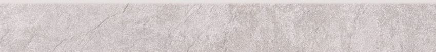 Płytka cokołowa 7,2x59,8 cm Cersanit Morenci light grey skirting