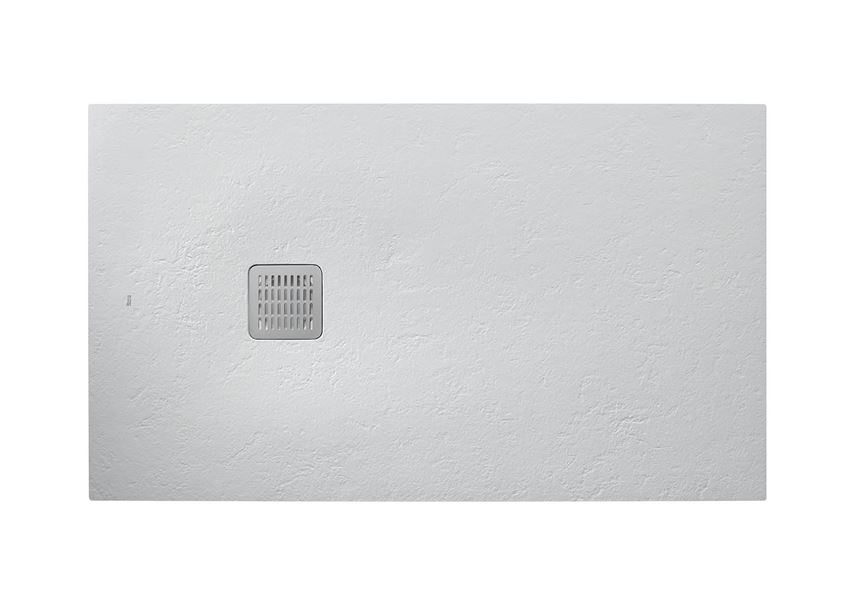 Brodzik prostokątny kompozytowy STONEX 120x80x2,8 cm perłowy Roca Terran