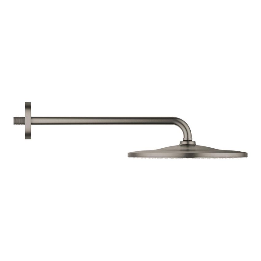 Deszczownica z ramieniem 42,2 cm 1 strumień brushed hard graphite Grohe Rainshower Mono 310