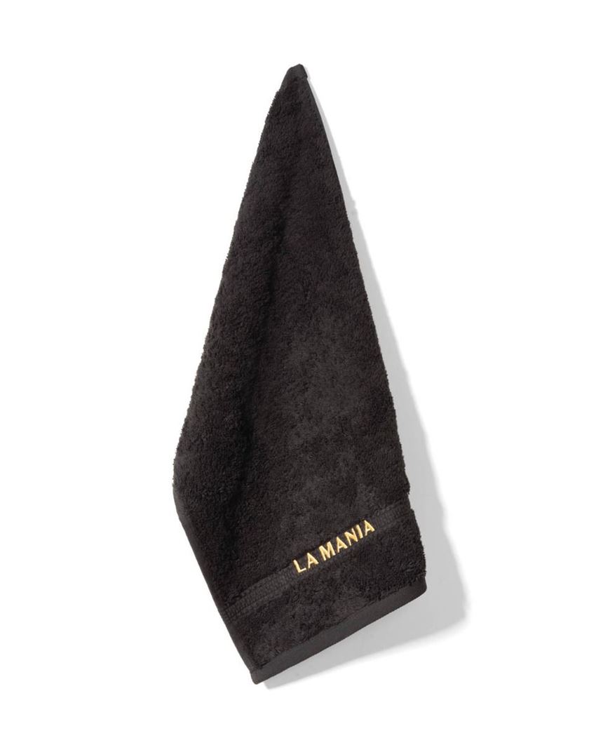 Ręcznik łazienkowy La Mania Home Ręcznik Premium Black 30x50