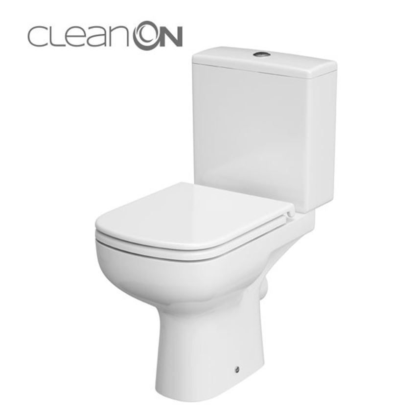 WC kompakt Colour 010 bez deski CleanOn Cersanit Colour