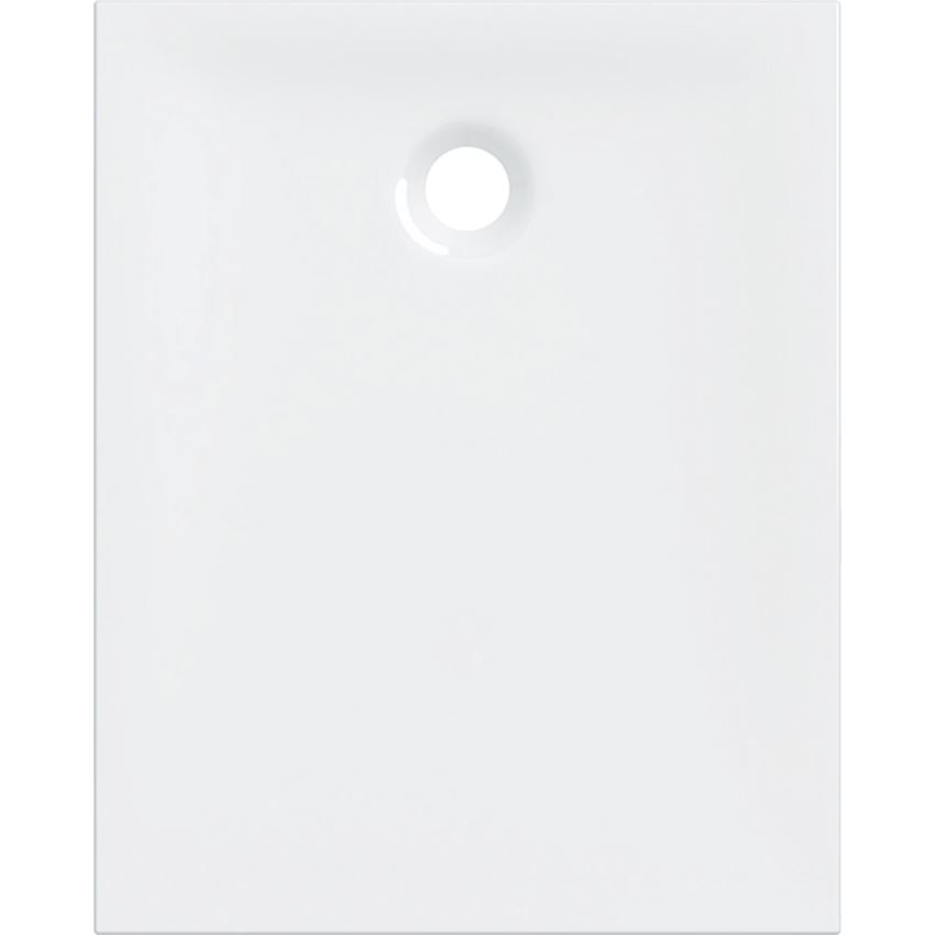 Brodzik prostokątny 100x80 cm biały/błyszczący Geberit Nemea
